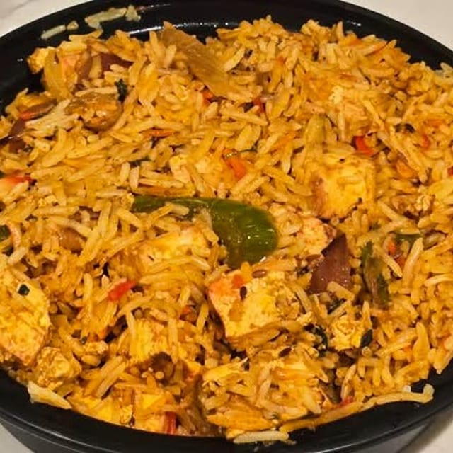 Paneer Biryani.