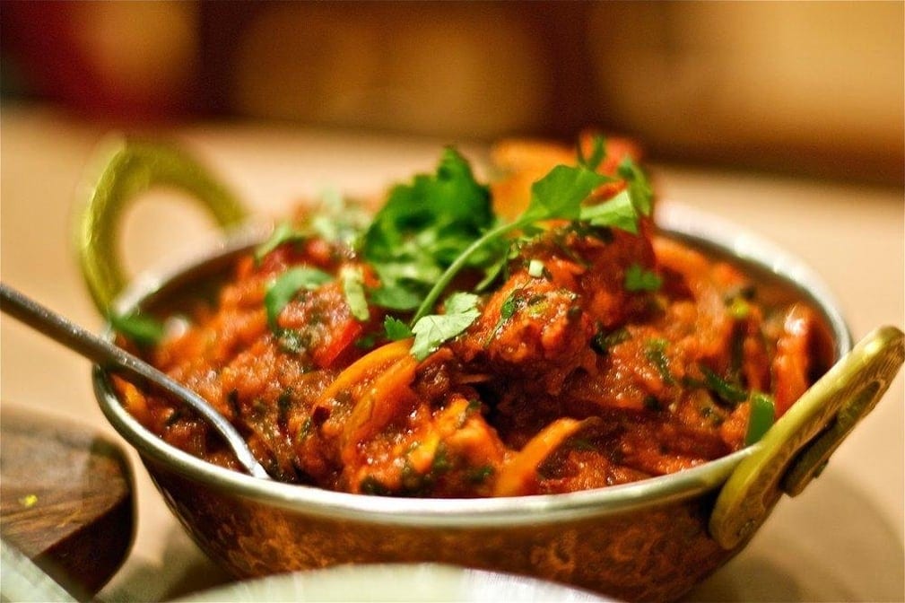 Chicken Jalfrezi.