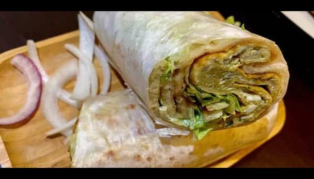 Egg Kathi Roll.