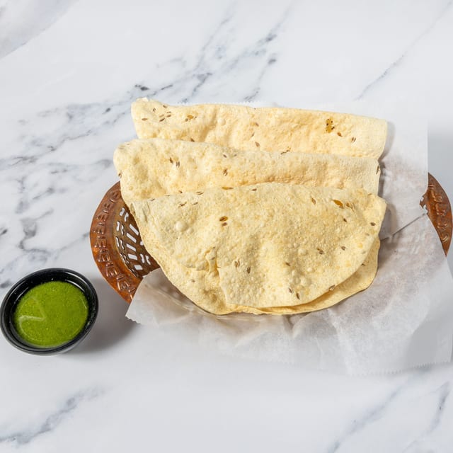 Papadum.