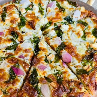Palak Paneer Pizza