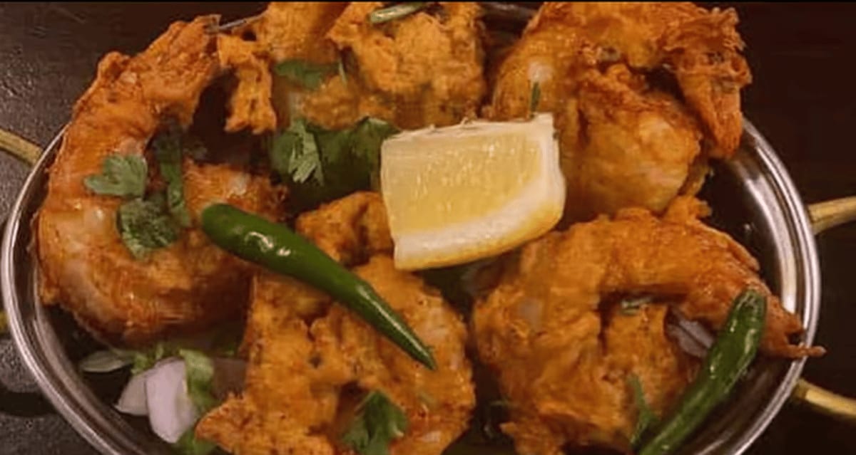 Shrimp Pakora.